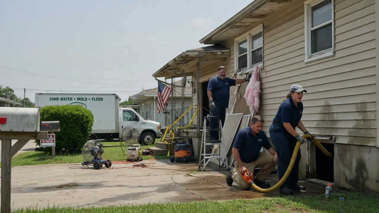 Water Damage Repair in Petersburg, IL near me